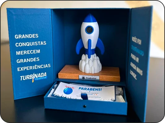 Kit corporativo produzido pela Surpresa tem hora