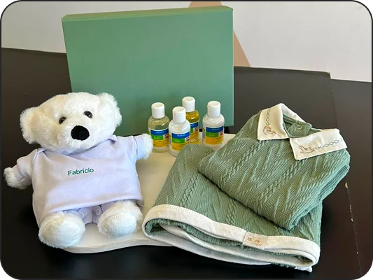 Kit corporativo produzido pela Surpresa tem hora